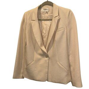 ba&sh bash ivory wool blazer jacket classic 2 Medium